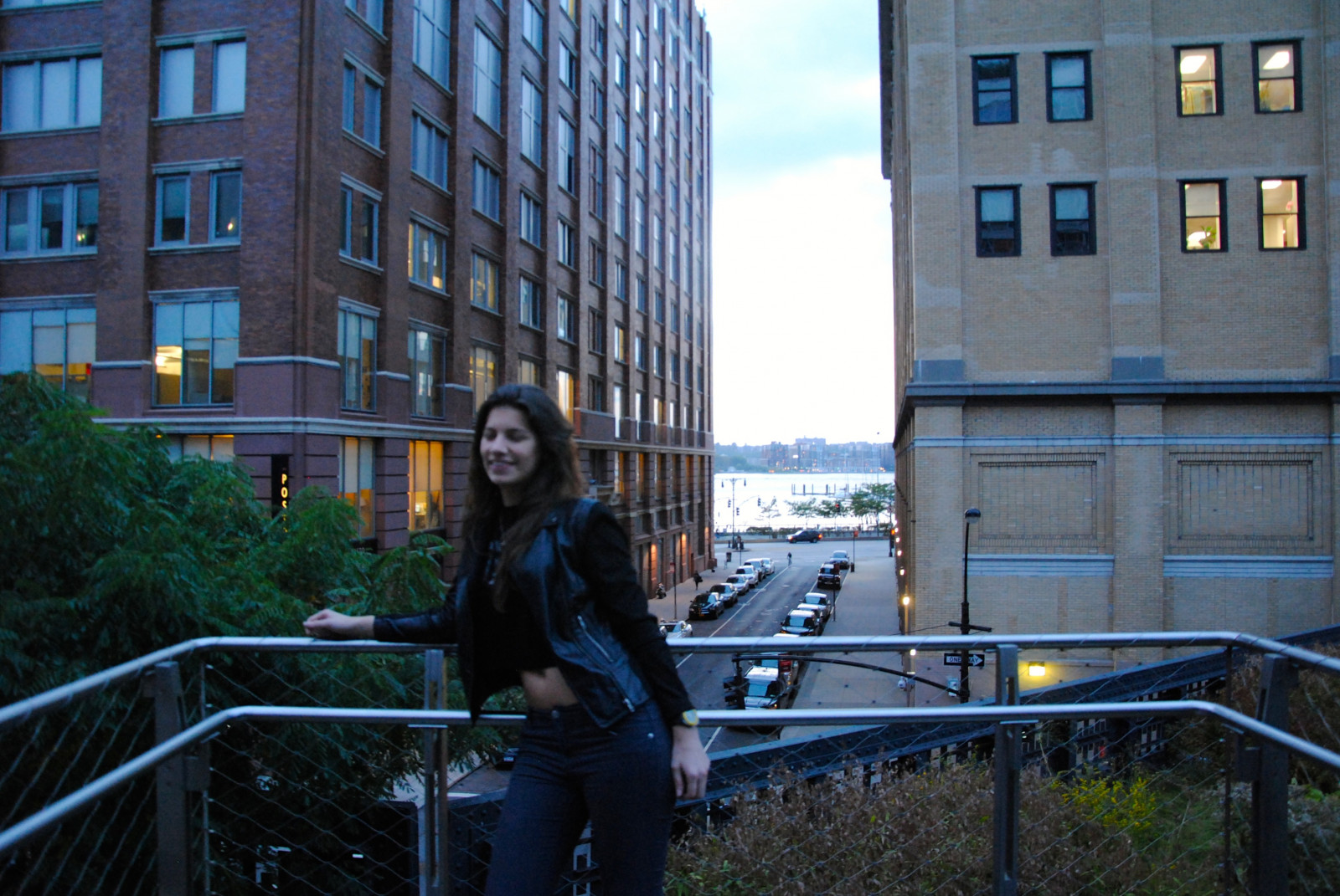 město, ulice, architektura, silnice, mrakodrap, večer, Manhattan, centrum, budovy, newyork, Meatpacking District, vysoká lajna, mezník, urban area