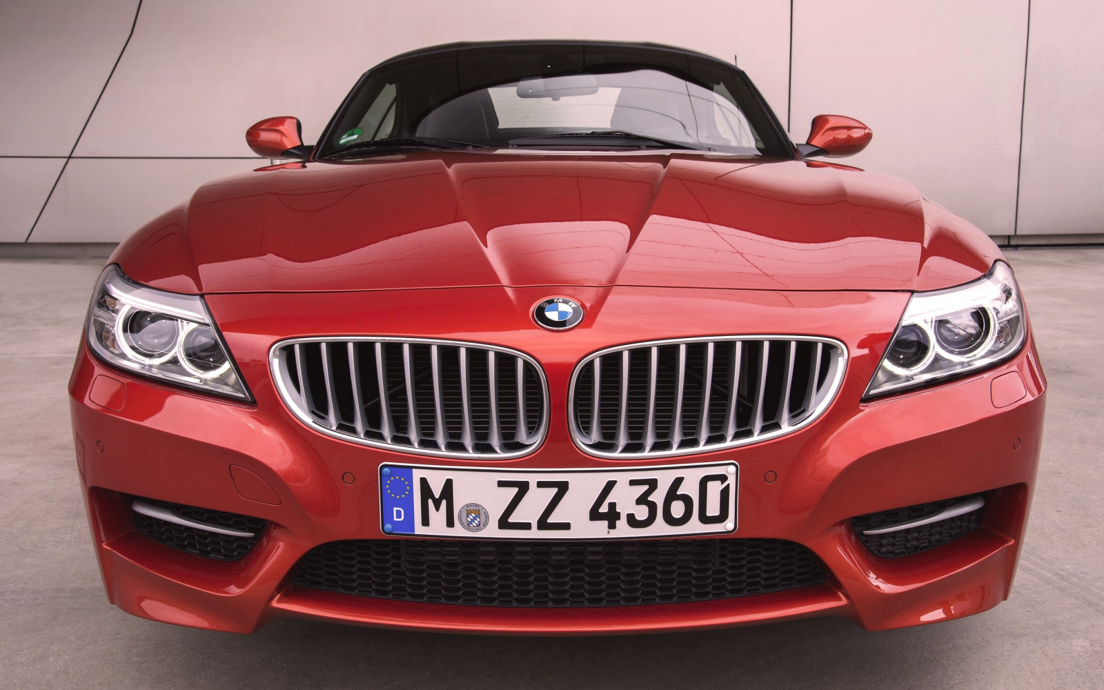 BMW Z4, 2014, BMW, rosso, paraurti anteriore