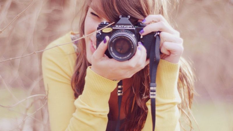 Kvinder, model, portræt, solbriller, briller, fotografering