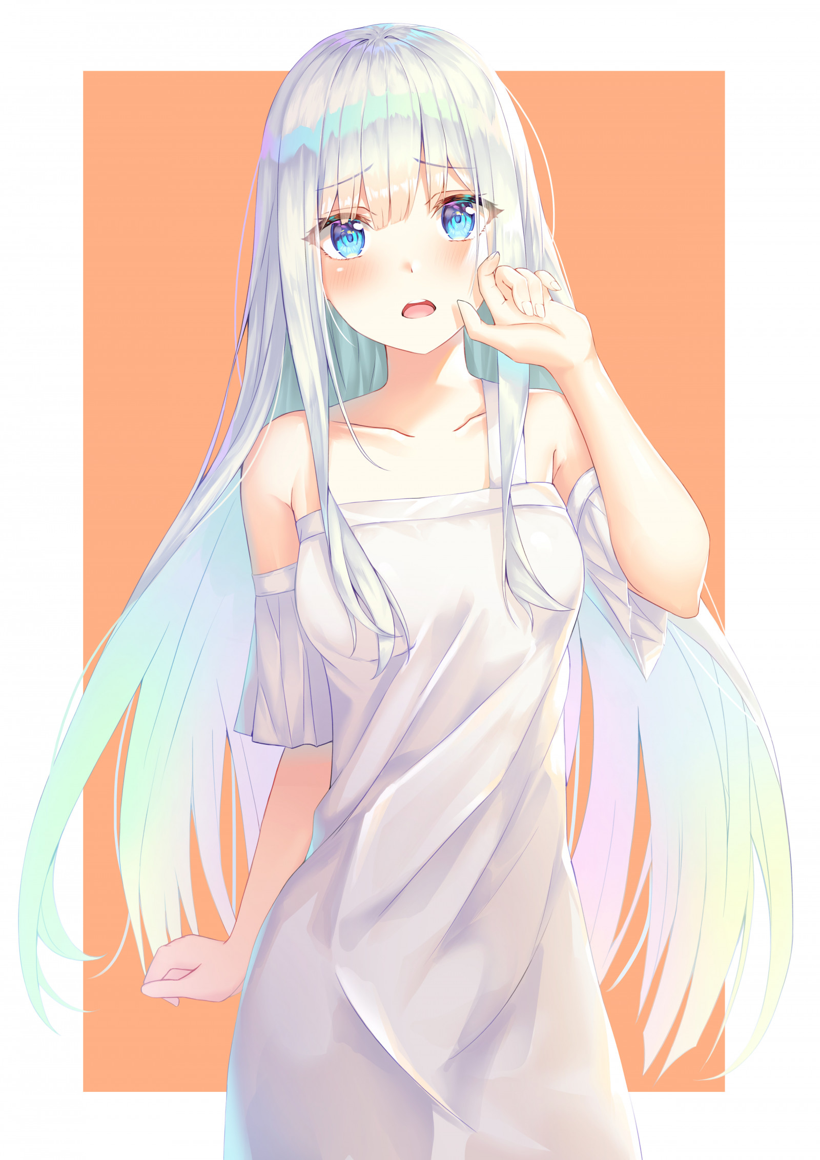 anime, 2D, arte digitale, opera d'arte