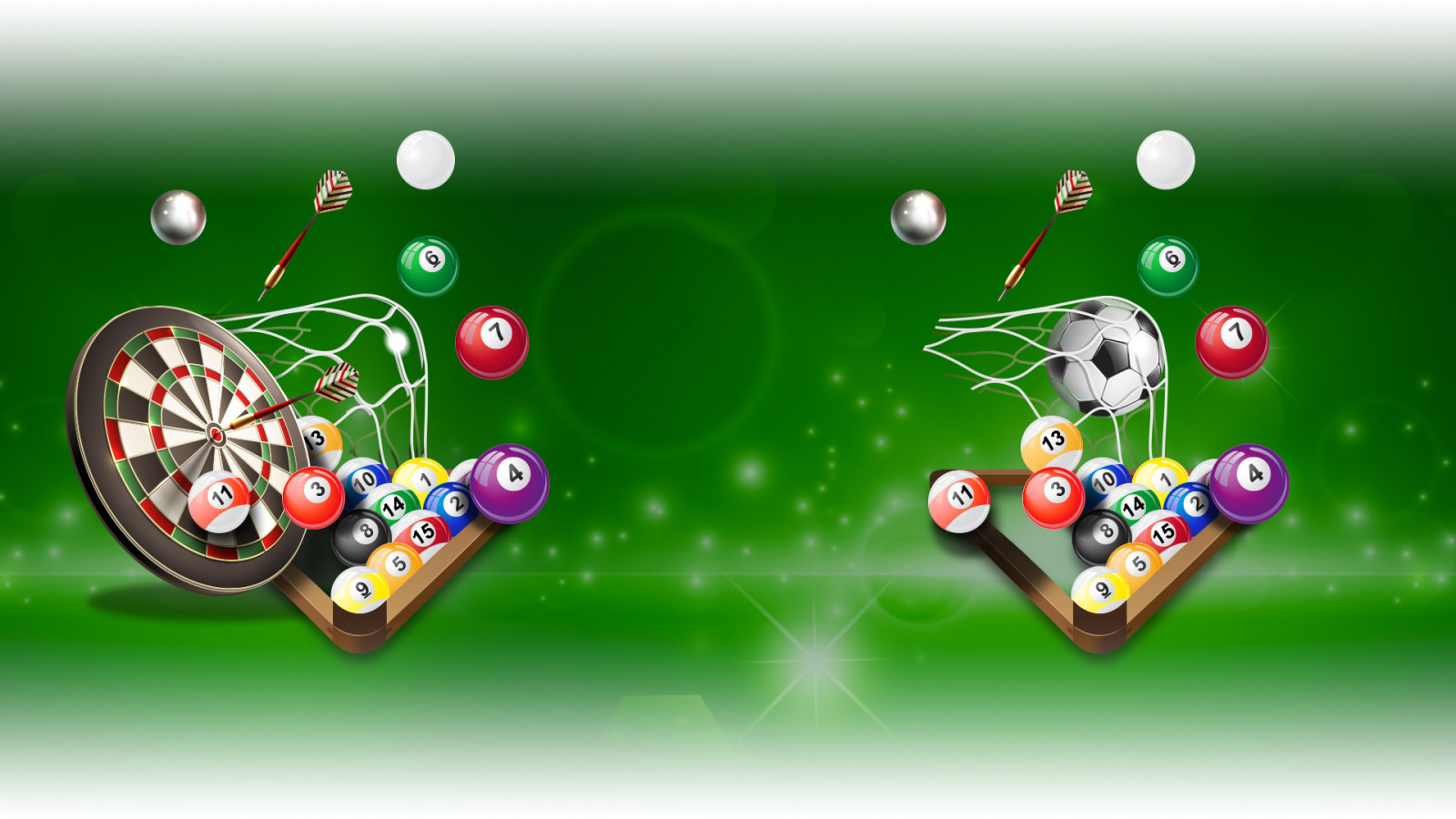 Pool balls, jocuri de artă