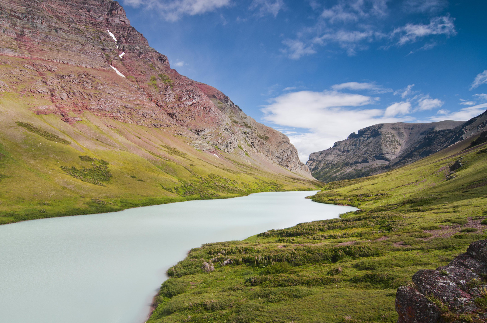 Wallpaper Nikon, d300, landscape, nature, blue, sky, clouds, rock