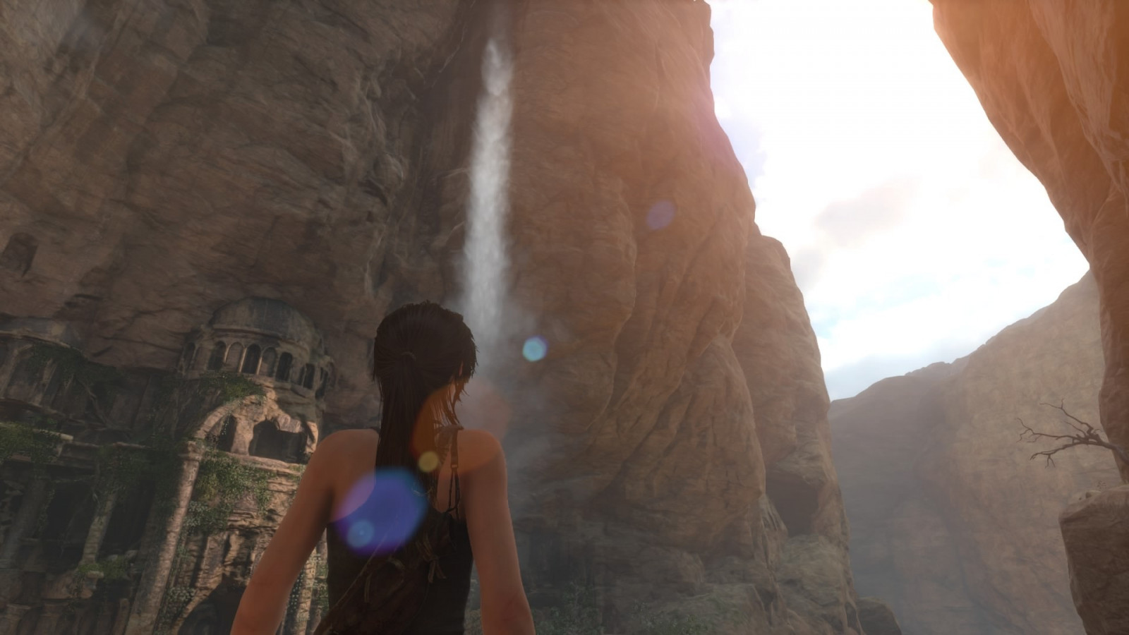 chrám, Skála, jeskyně, kaňon, PlayStation 4, Lara Croft, Tomb Raider, Formace, obraz, geologie, landform, geografický rys, zával