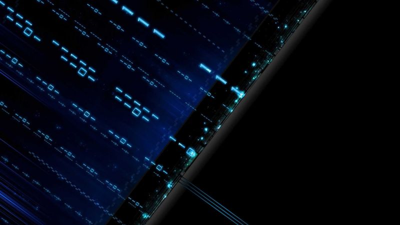 晚,天空,蓝色,黑色,空间,编程