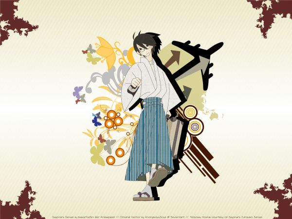 kimono,step,Sayonara Zetsubou Sensei,guy,glasses