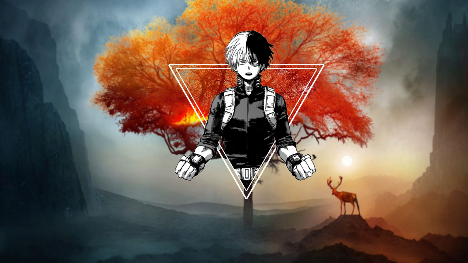 Wallpaper todoroki, Todoroki Sh to, Shoto Todoroki, Shouto Todoroki