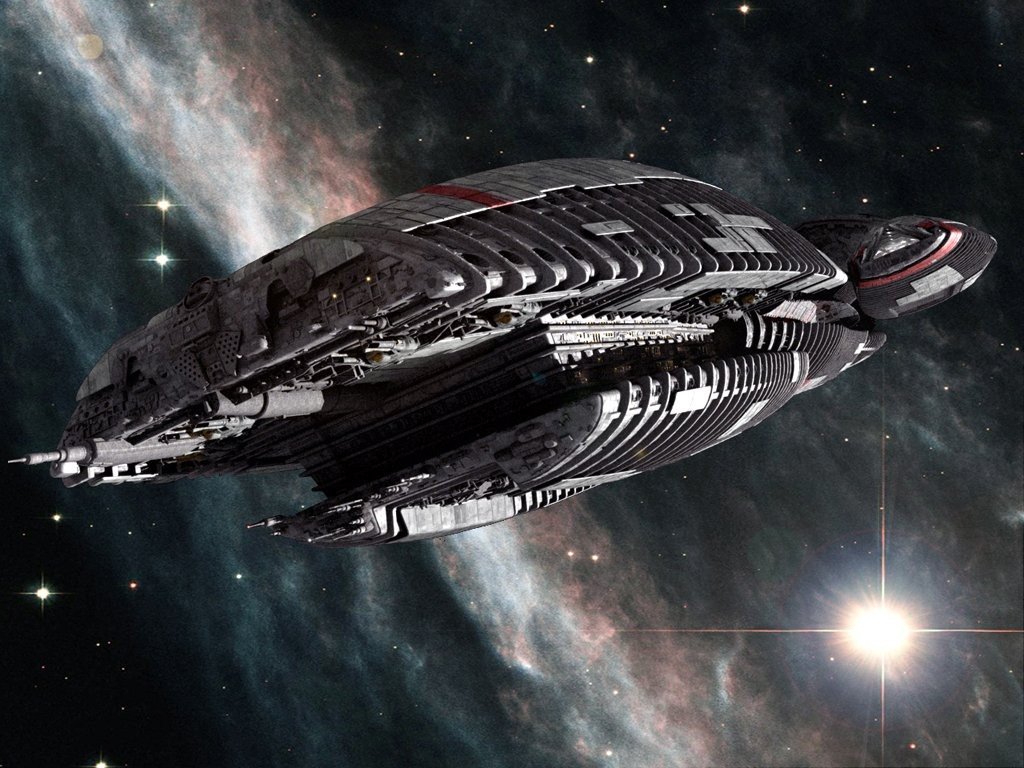 1024x768 px, Battlestar Galactica, tàu không gian