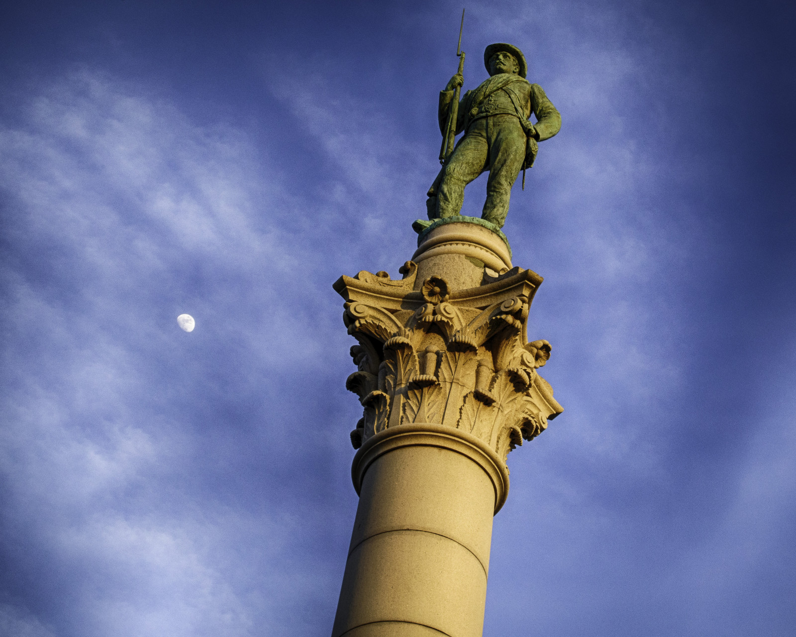 statue, himmel, milepæl, monument, Sky, skulptur, dagtimerne, kolonne, Spir, tårn
