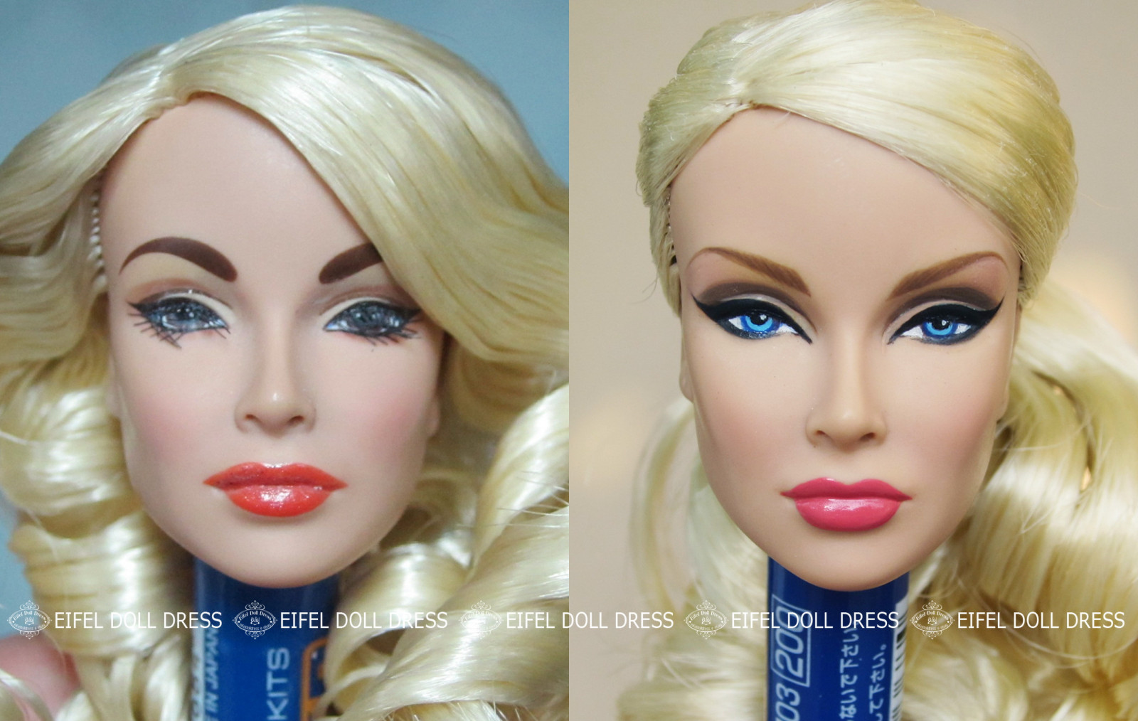 panenka, obočí, člověk barva vlasů, Barbie, blond, krása, tvář, čelo, ret, paruka, řasa, barvení vlasů, dlouhé vlasy, přeměna