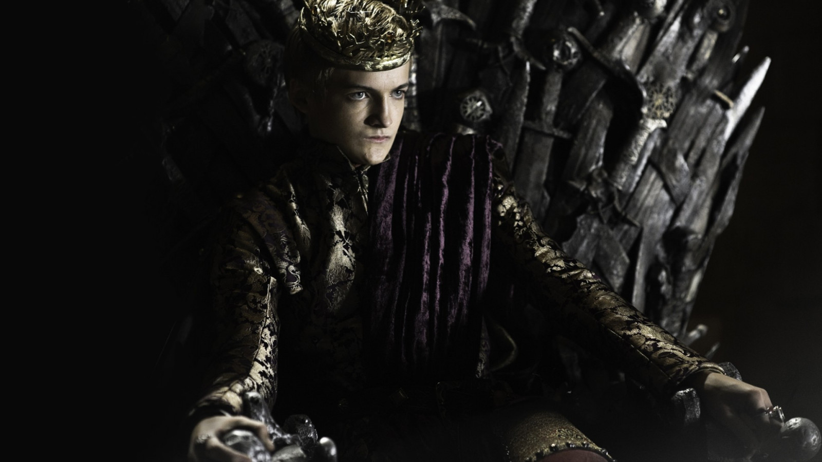Hra o trůny, koruna, kytarista, Iron Throne, Joffrey Baratheon, tma