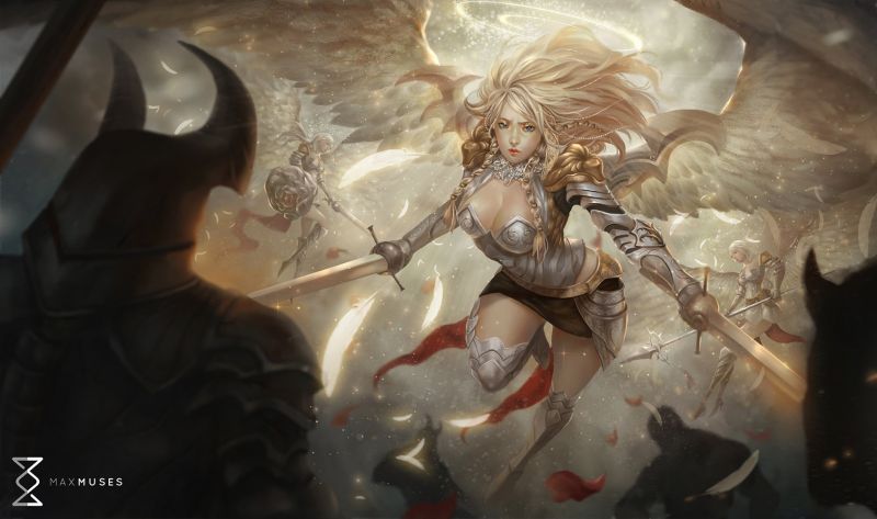 1689x1000 px,angelo,Fantasy art