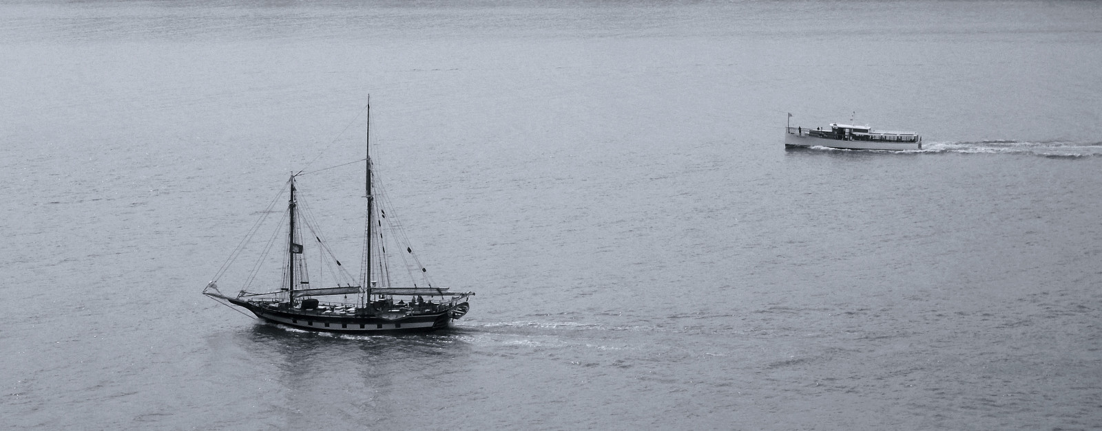 nyc, Černý a bílý, tělesné, voda, černobílý, jachta, loď, plachtění, člun, duo, uklidnit, minimální, Hudson, minimalismus, klidný