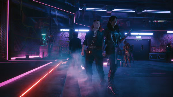 Cyberpunk 2077,cyberpunk,V Cyberpunk 2077,Jackie Welles,nightclubs,video game characters