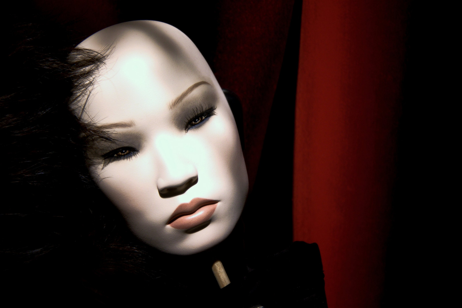 tvář, Japonsko, maska, Tokio, hlava, trh, dívka, krása, tma, Isetan, ret, počítač tapeta, obočí, řasa, čelo