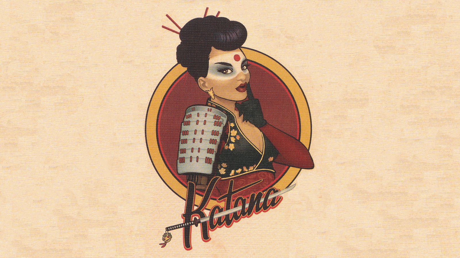 ilustrace, katana, Japonské ženy, textura, japonský, DC Comics, komiksy, texturou, komiks, Osoba, plakát, superheroines, bomby, žena, skica, profese