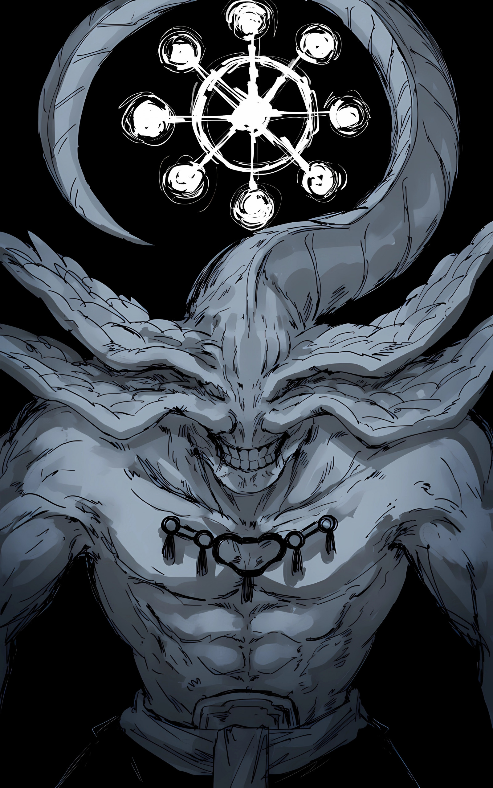 Masaüstü : Monster Du, Siyah arka plan 3004x4800 - Inrro - 2261506