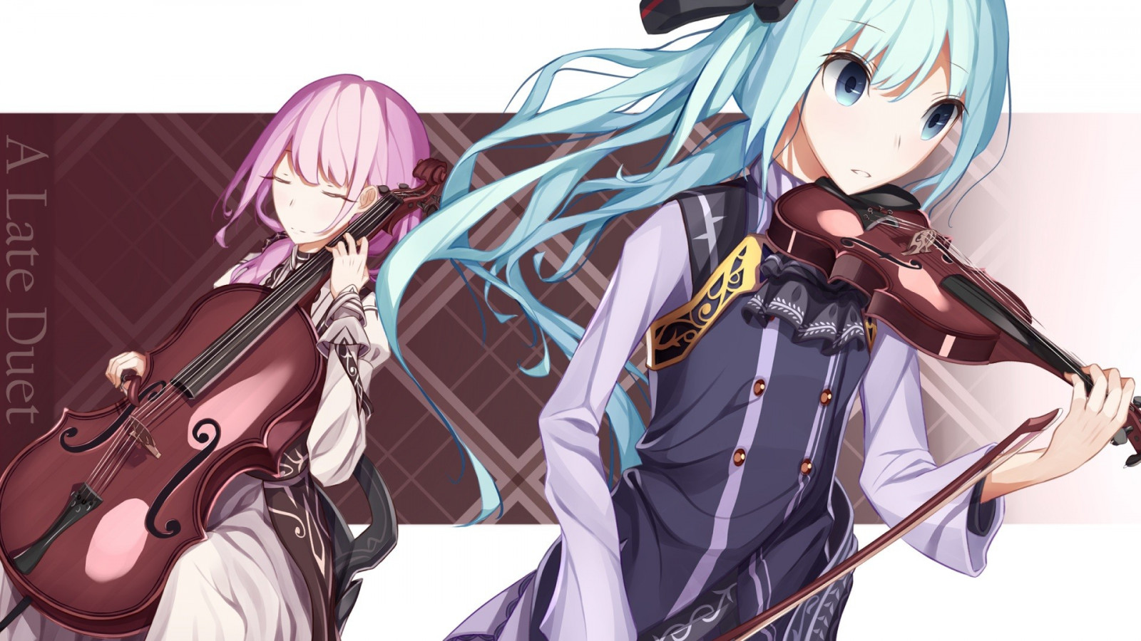 ภาพประกอบ, อะนิเมะ, สาวอะนิเมะ, Vocaloid, Hatsune Miku, Megurine Luka, มังงะ