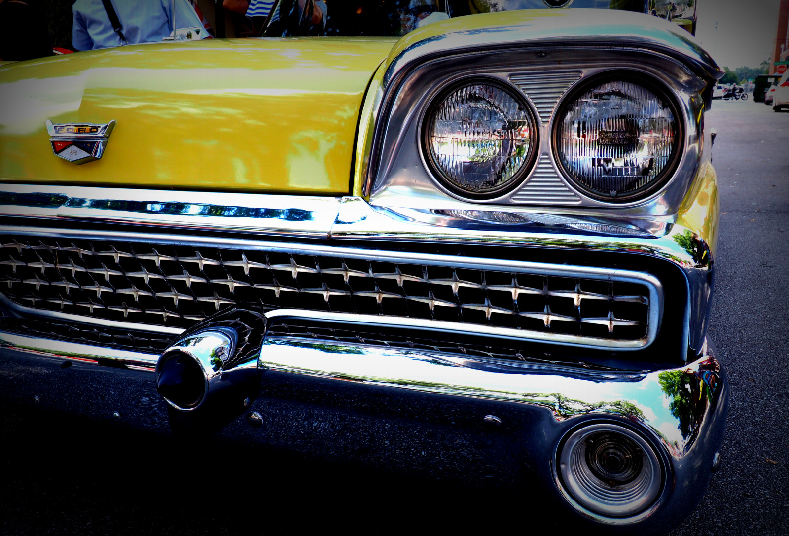 auto, vozidlo, Brod, veteránem, Hot Rod, limuzína, Olympus, vlastní auto, 500, kolo, auto, automobil, klasický, OMD, M43, microfourthirds, worldcars, Fairlane, pozemní vozidla, automobilového designu, automobilový exteriér, automobil make, luxusní vůz, nárazník, motorové vozidlo, starožitný auto, auto show, em10, fairlane500, mariettastreetfest, hubcapsandhistory