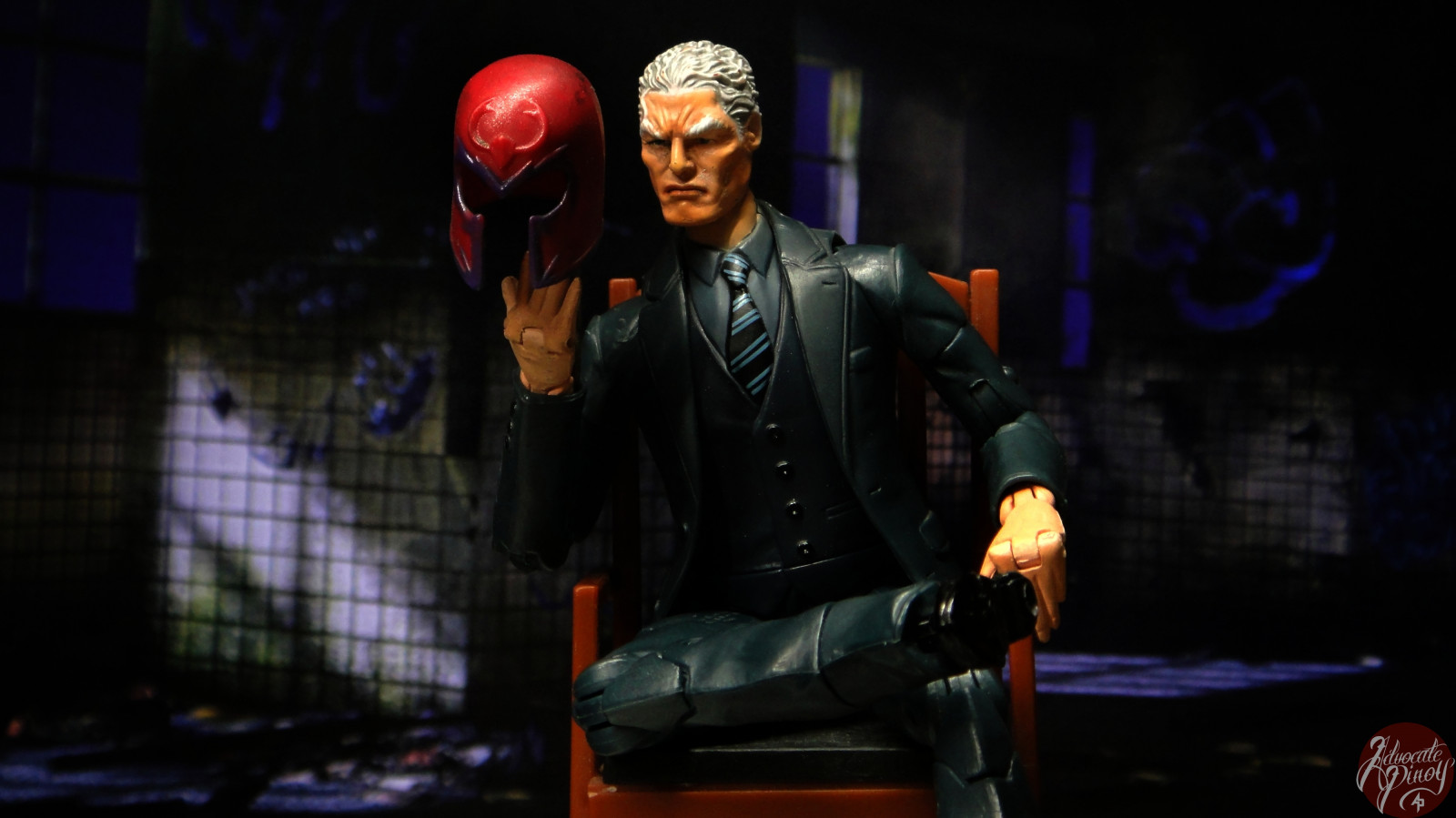 tegneserier, film, fotografering, levitation, kollektion, X men, marvellegends, vidunder, Magneto, mutanter, Dioramaer, kortfilm, toyphotography, toycollection, acbA, toyreviews, articulatedcomicbookart, advocatepinoy, advocate928