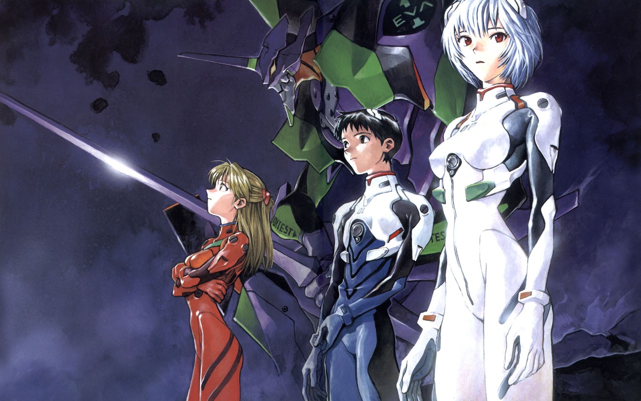 アニメ, 新世紀エヴァンゲリオン, アスカ・ラングレー・ソリュュ, 綾波レイ, 漫画, スクリーンショット
