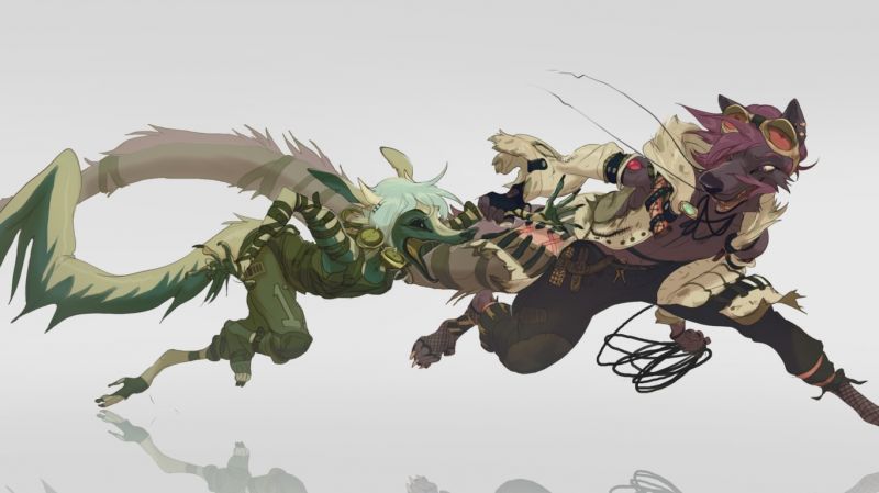 ilustrace, kreslená pohádka, drak, srstnatý, Anthro, Snímek obrazovky ilustrace, kreslená pohádka, drak, srstnatý, Anthro, Snímek obrazovky