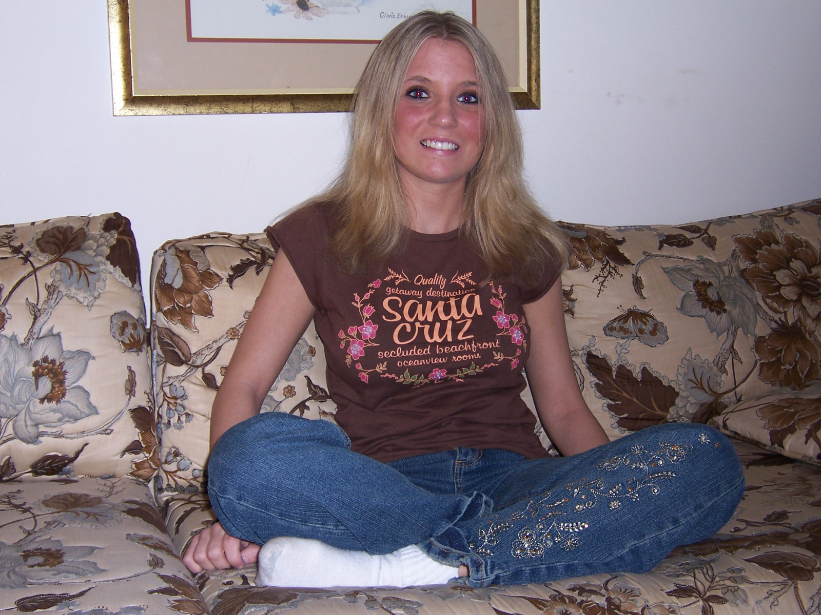 persone, modello, seduta, vestito, jeans, blu, primavera, Persona, ragazza, bellezza, donna, signora, gamba, maglietta, posizioni umani, servizio fotografico, espressione facciale