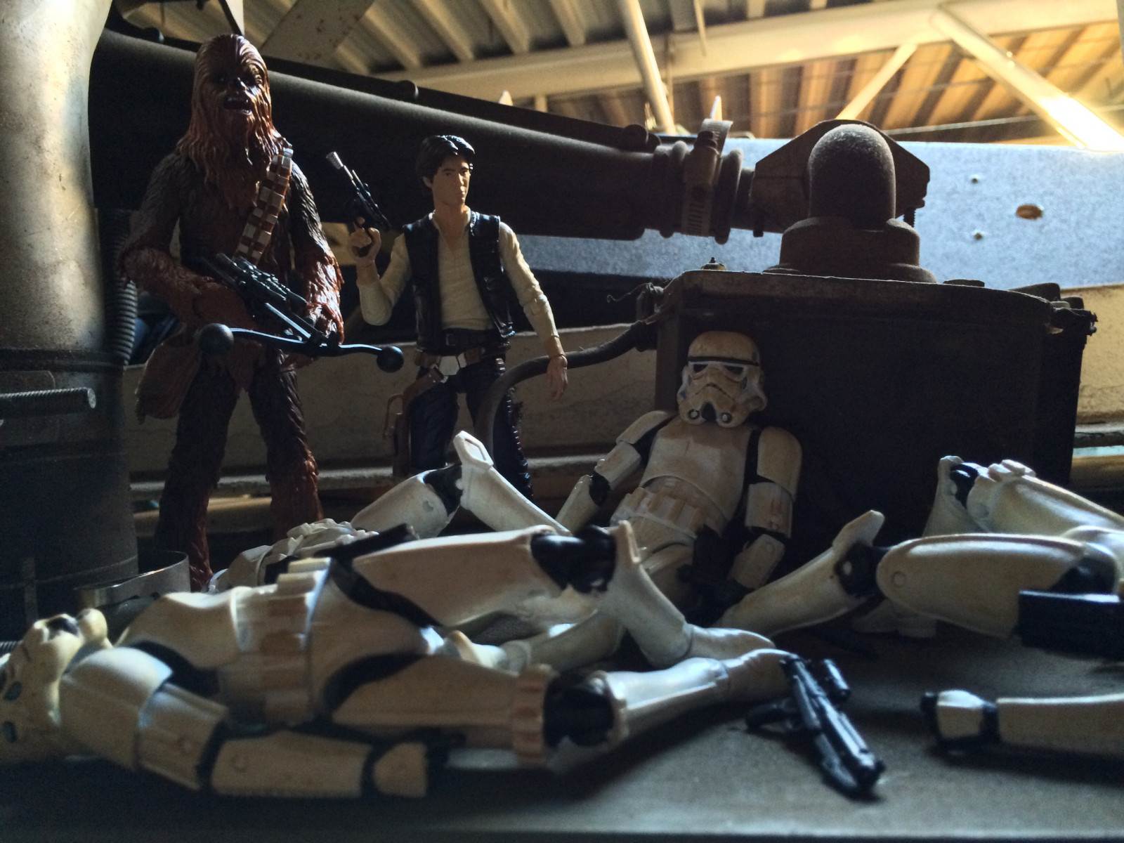 6, Černá, Hračka, hvězda, hvězdné války, palec, akce, sólo, postava, DIO, stormtrooper, Císařský, série, války, šest, Chewie, han, série obrazů, Chewbacca, HASBRO, blackseries, starwarsdiorama, starwarsblackseries, starwarsblackseriesdiorama, Ryersontull