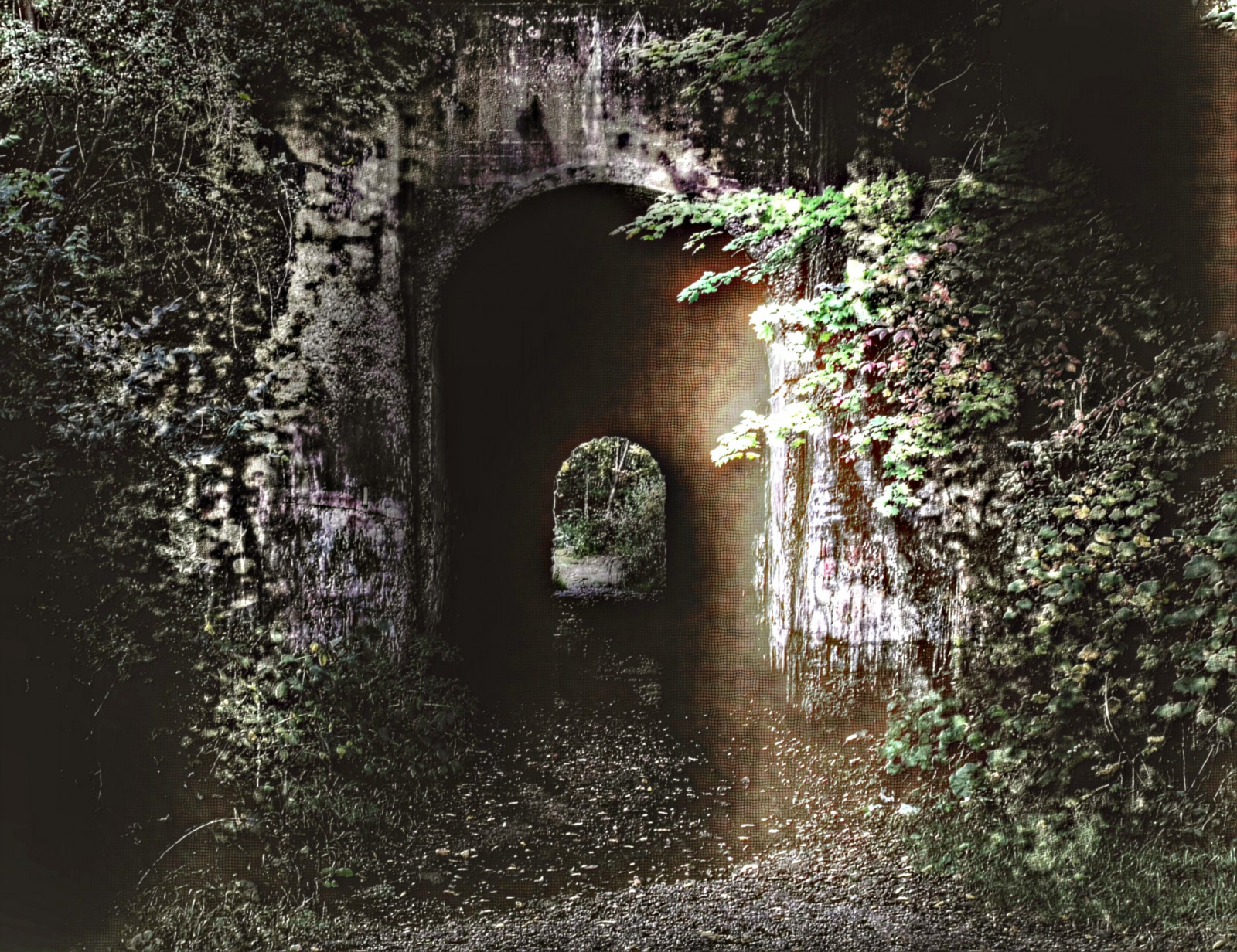 krajina, voda, Příroda, odraz, tráva, stěna, cihly, vlak, Samsung, most, HDR, textura, Kanada, grafiti, oblouk, tunel, Mistr, zřícenina, Ontario, struktura, lesklý, tonemapping, strom, kolejnice, podzim, Niagara, tma, daarklands, awardtree, trolledproud, greaterphotographers, Photomatix, shockofthenew, netartii, Picnik, hypotetický, newreality, maxfudge, samsungmaster, fujifilmfinepixs1500, exoticimage, paulboudreauphotography, bestofshining, shiningexcellence, stealingshadows, trollieexcellence, specialexoticaward, vrchní Polička, gallery51