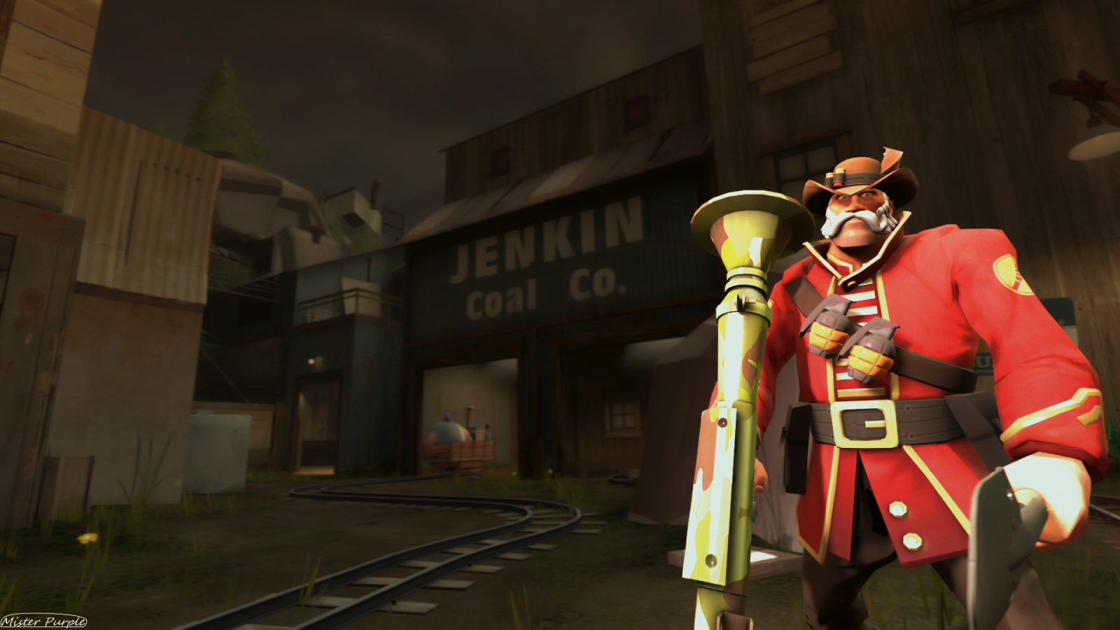 Team Fortress 2, Source Filmmaker, Persona, soldato TF2, immagine dello schermo