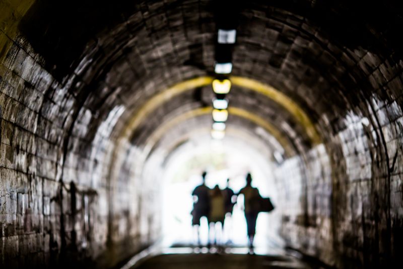 tunel, infrastruktura, oblouk, tma tunel, infrastruktura, oblouk, tma