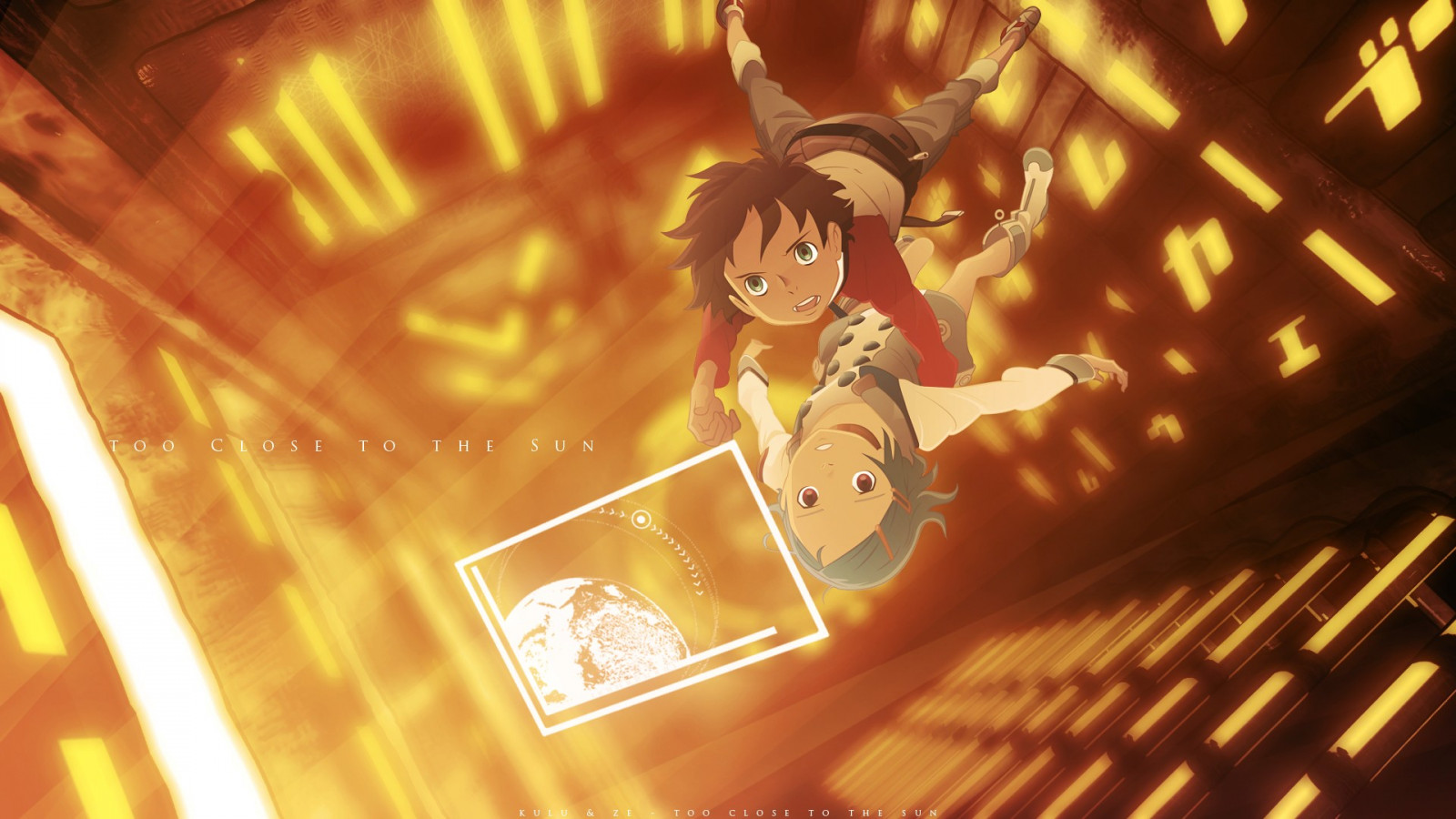 anime, anime dívky, anime kluci, Eureka Seven, Eureka charakter, Thurston Renton, Snímek obrazovky, počítač tapeta