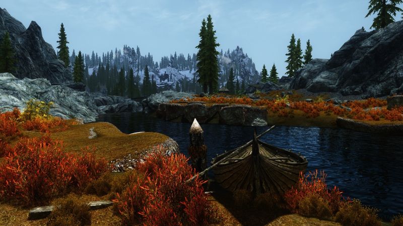 krajina, les, jezero, Příroda, odraz, videohry krajina, les, jezero, Příroda, odraz, videohry