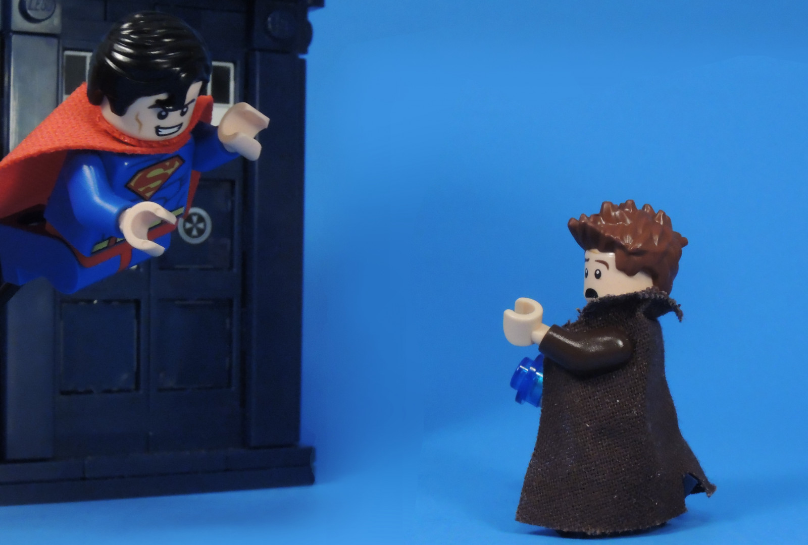 policie, crossover, modrý, LEGO, Hračka, komiks, TARDIS, změna, DC, zábava, box, kent, david, figurka, fiktivní postava, akční figurka, minifig, kdo, doktor, 10., Clark, Tennatn