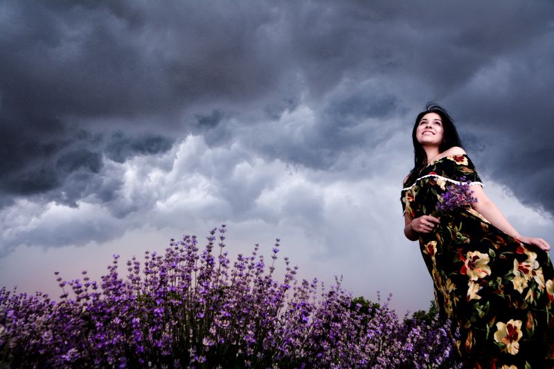 Lavander,небо,Рыжих