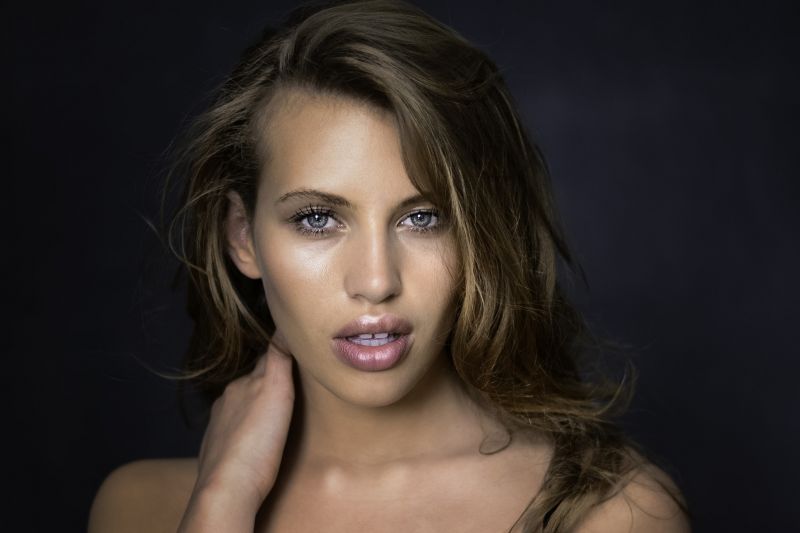 Katia Martin, portrét, tvář, ženy Katia Martin, portrét, tvář, ženy