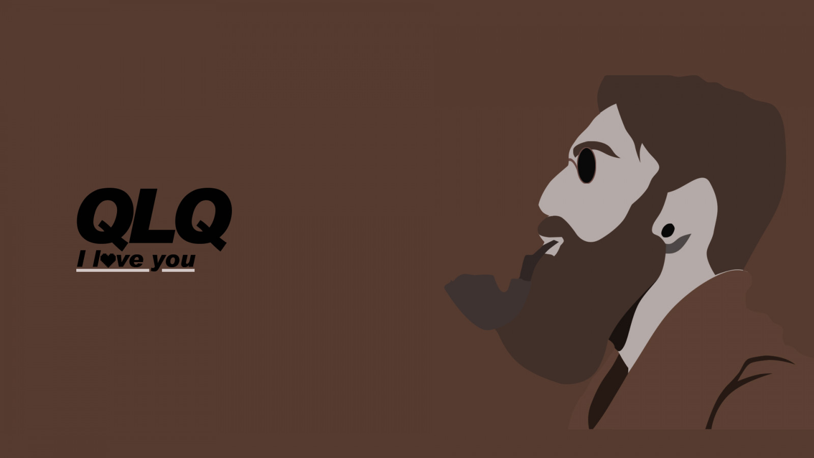 minimalismus, MinimalistKnight, kouření, swaggy, hnědý, jednoduché pozadí, umělecká díla