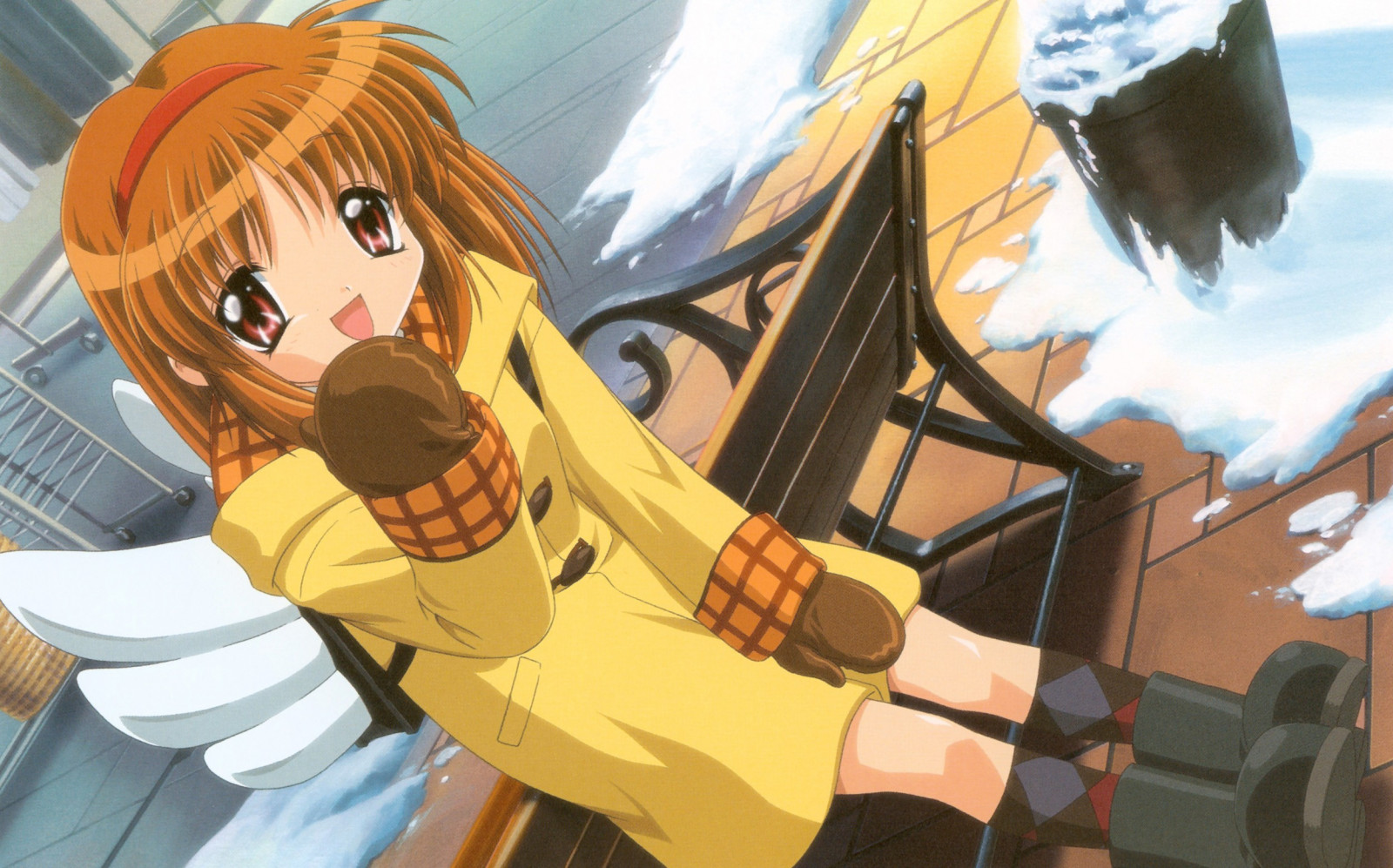 ilustrace, anime, anime dívky, kreslená pohádka, Kanon, Snímek obrazovky, mangaka