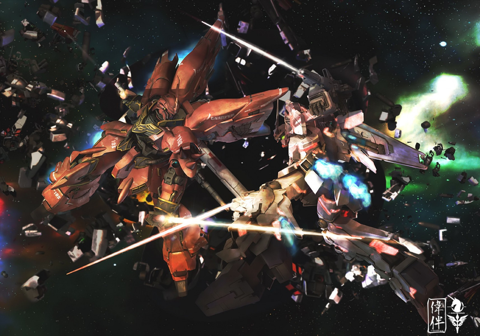 anime, Gundam, Mobile Suit Gundam Unicorn, Mobile Suit, Snímek obrazovky, koncert