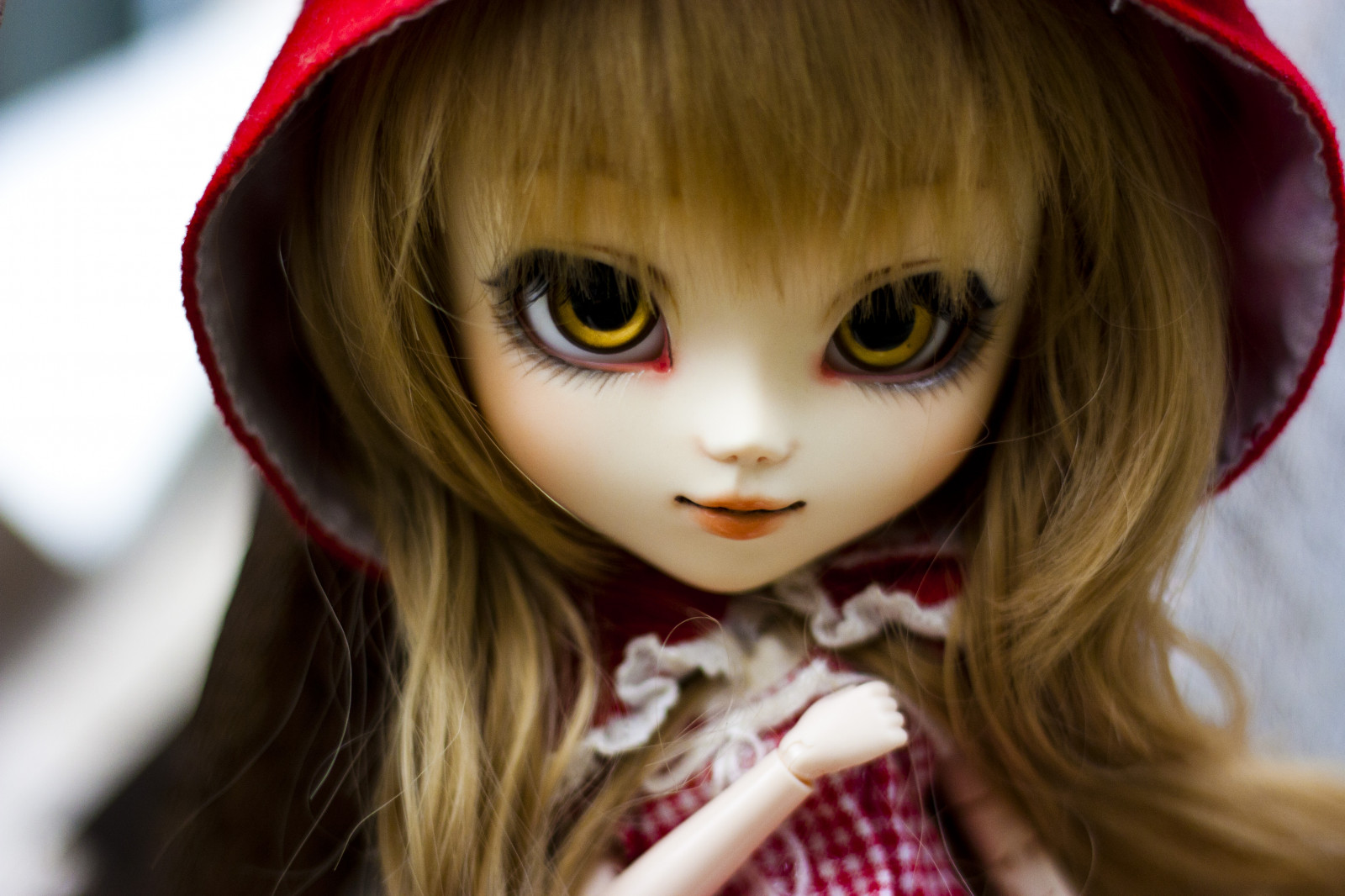 dukke, menneskehår farve, øje, pige, brunt hår, Legetøj