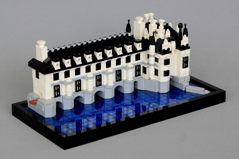 LEGO,architecture,model,marchitecture,replica,chateau