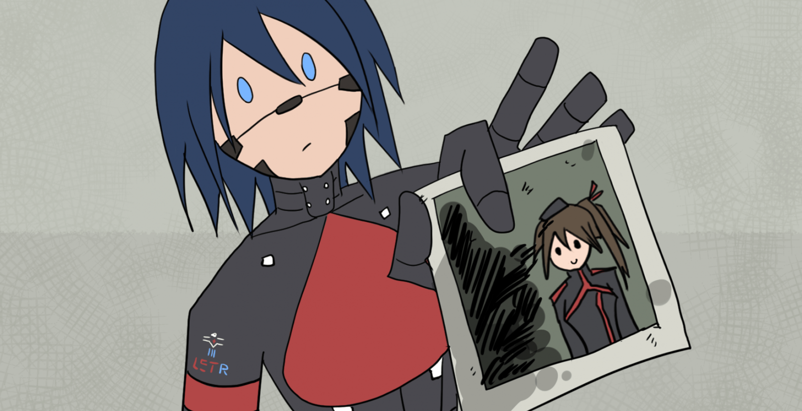 signalis, anime dívky, Yuri, sci-fi, androidi, robot, depresivní