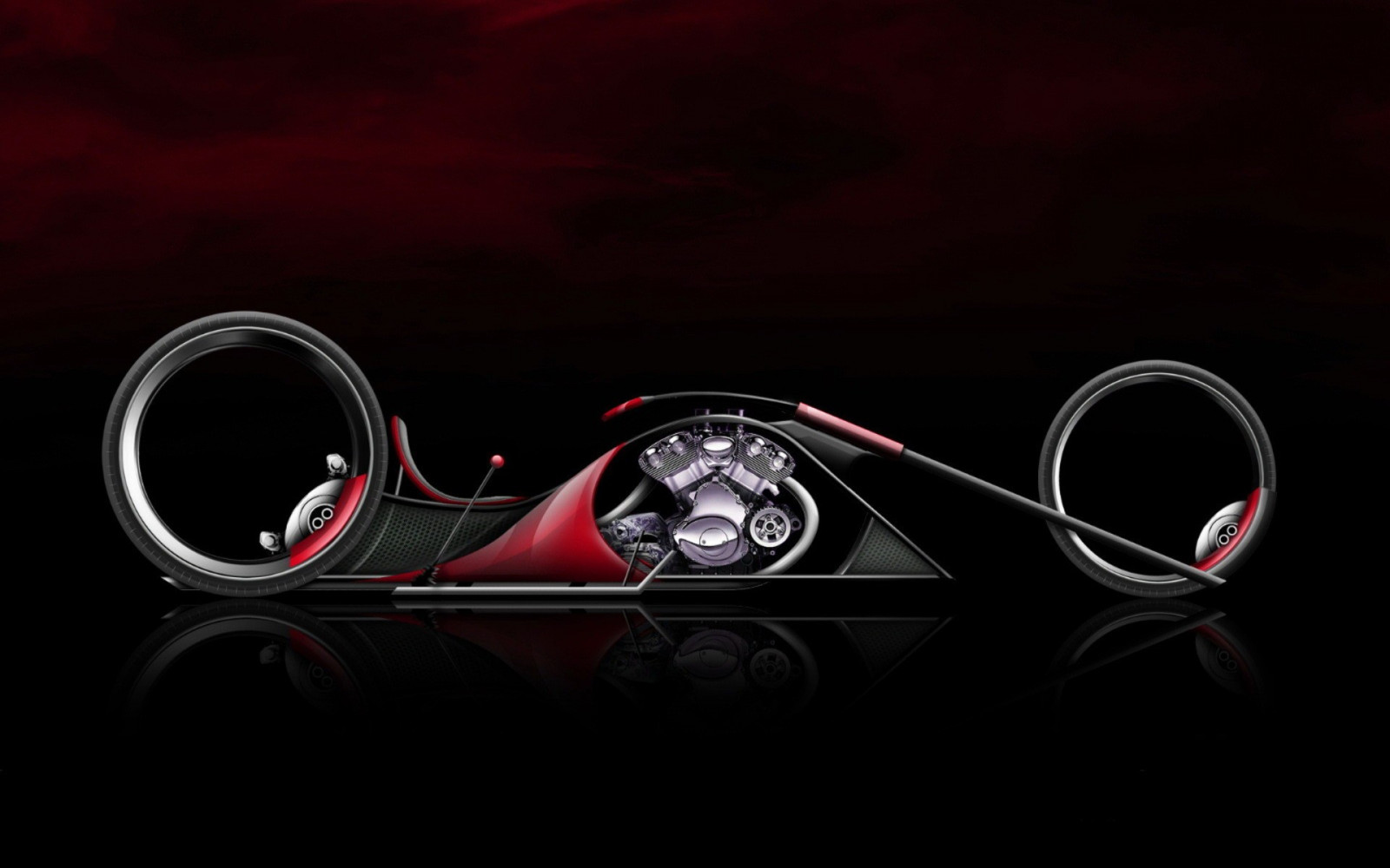 auto, Červené, motocykl, futuristický, vozidlo, Koncepce umění, světlo, kolo, superauto, Snímek obrazovky, počítač tapeta, pozemní vozidla, automobilového designu, automobil make, font