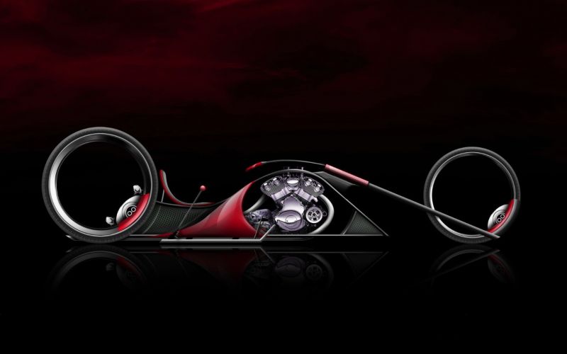 motocykl, vozidlo, Koncepce umění, auto, Červené, futuristický motocykl, vozidlo, Koncepce umění, auto, Červené, futuristický