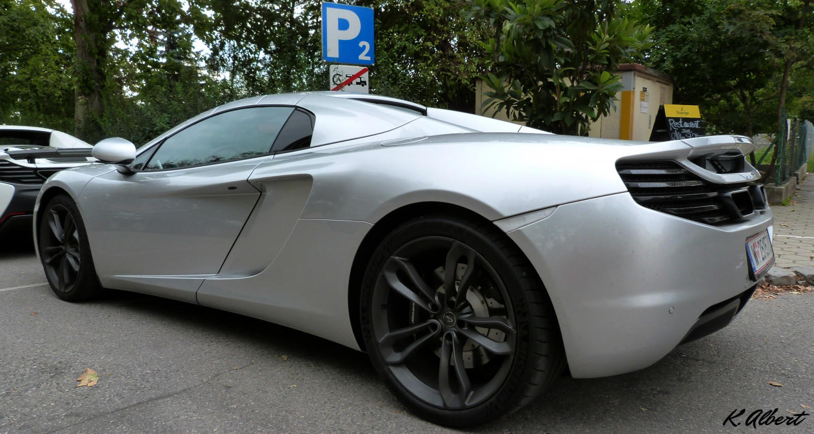 stříbrný, McLaren, Šipka, mp4, worldcars