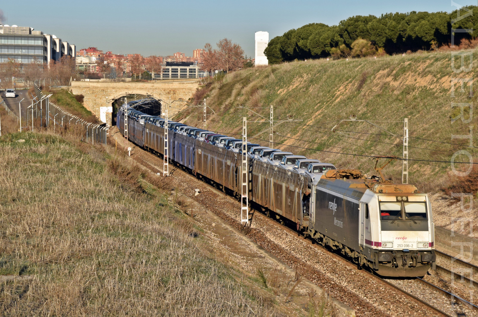 Wallpaper Madrid, train, de, tren, Nikon, trains, BMW, autos, coches