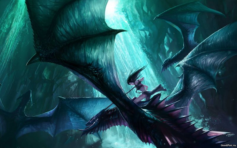 ilustrace, ženy, fantasy umění, umělecká díla, drak, tma ilustrace, ženy, fantasy umění, umělecká díla, drak, tma
