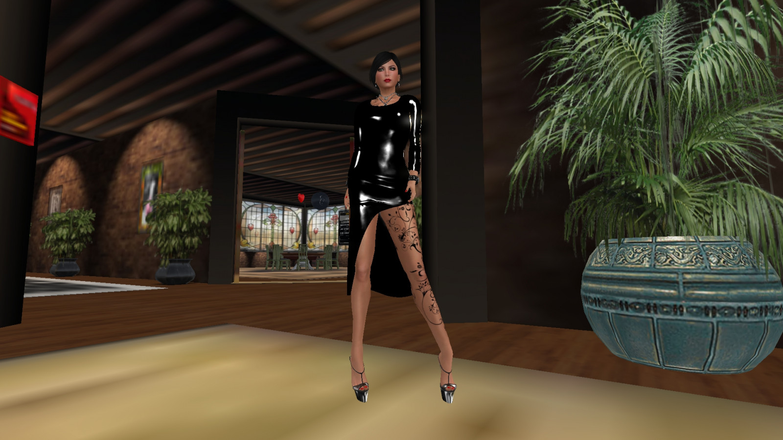 dívka, rekreace, rostlina, Snímek obrazovky