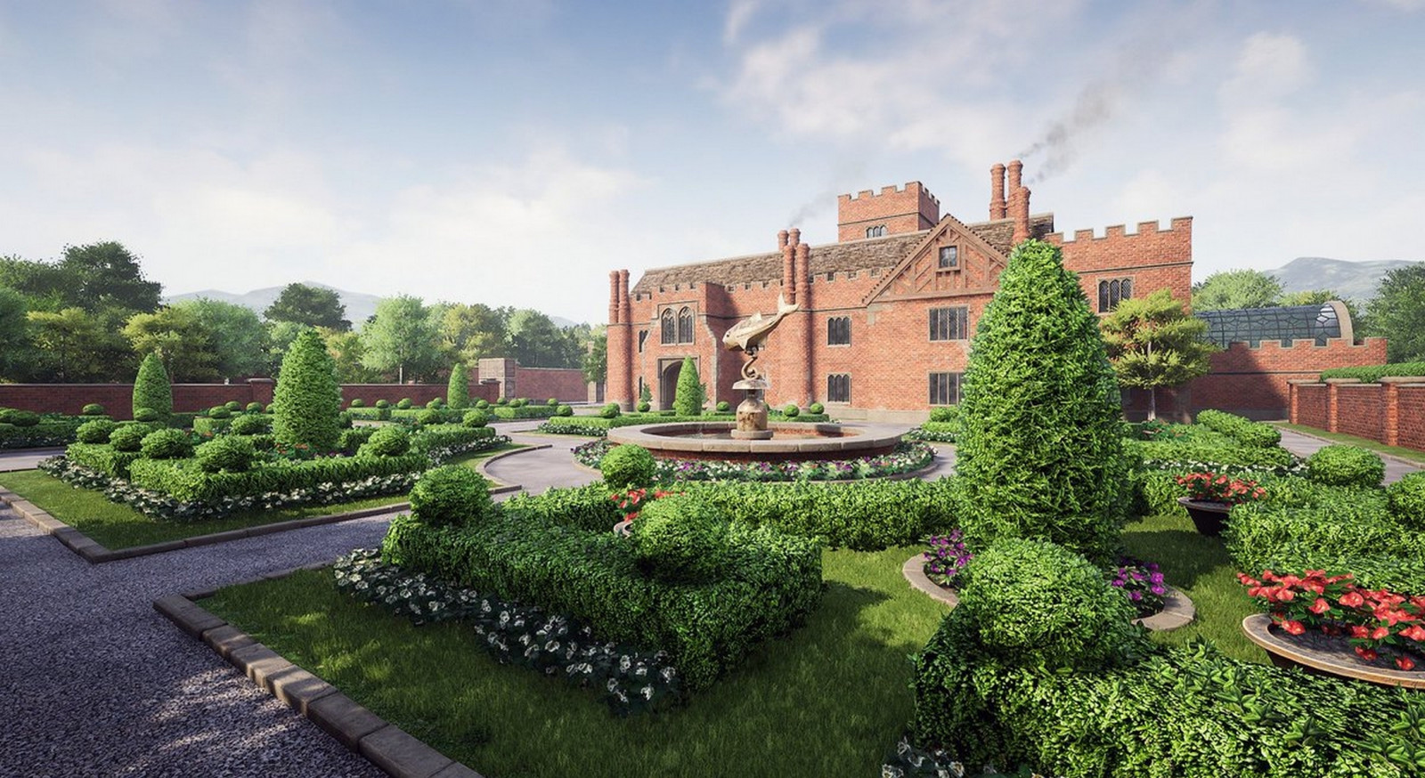 Tomb Raider, อาคาร