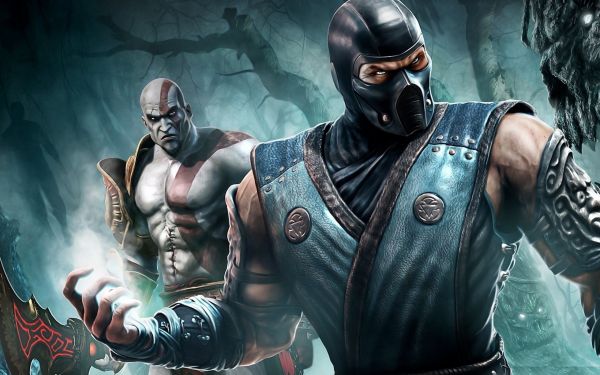 comics, Sub Zero, Mortal Kombat, God of War, Kratos, Zero