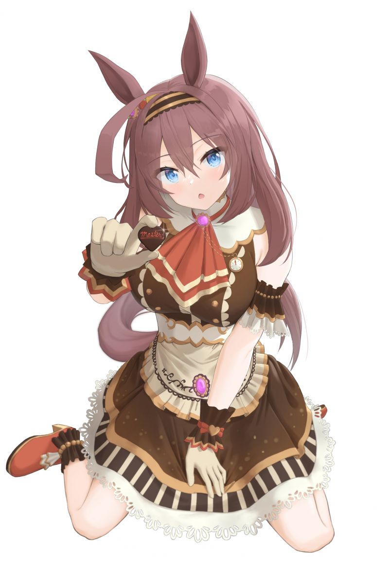 Anime,Meninas anime,Uma Musume Pretty Derby,horse girls,Orelhas de animais,Mihono Bourbon Uma Musume